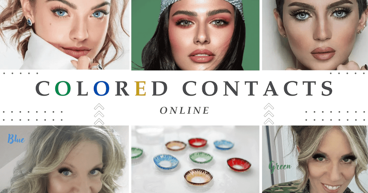 Coloured Contacts: Rework Your Look With Each Blink