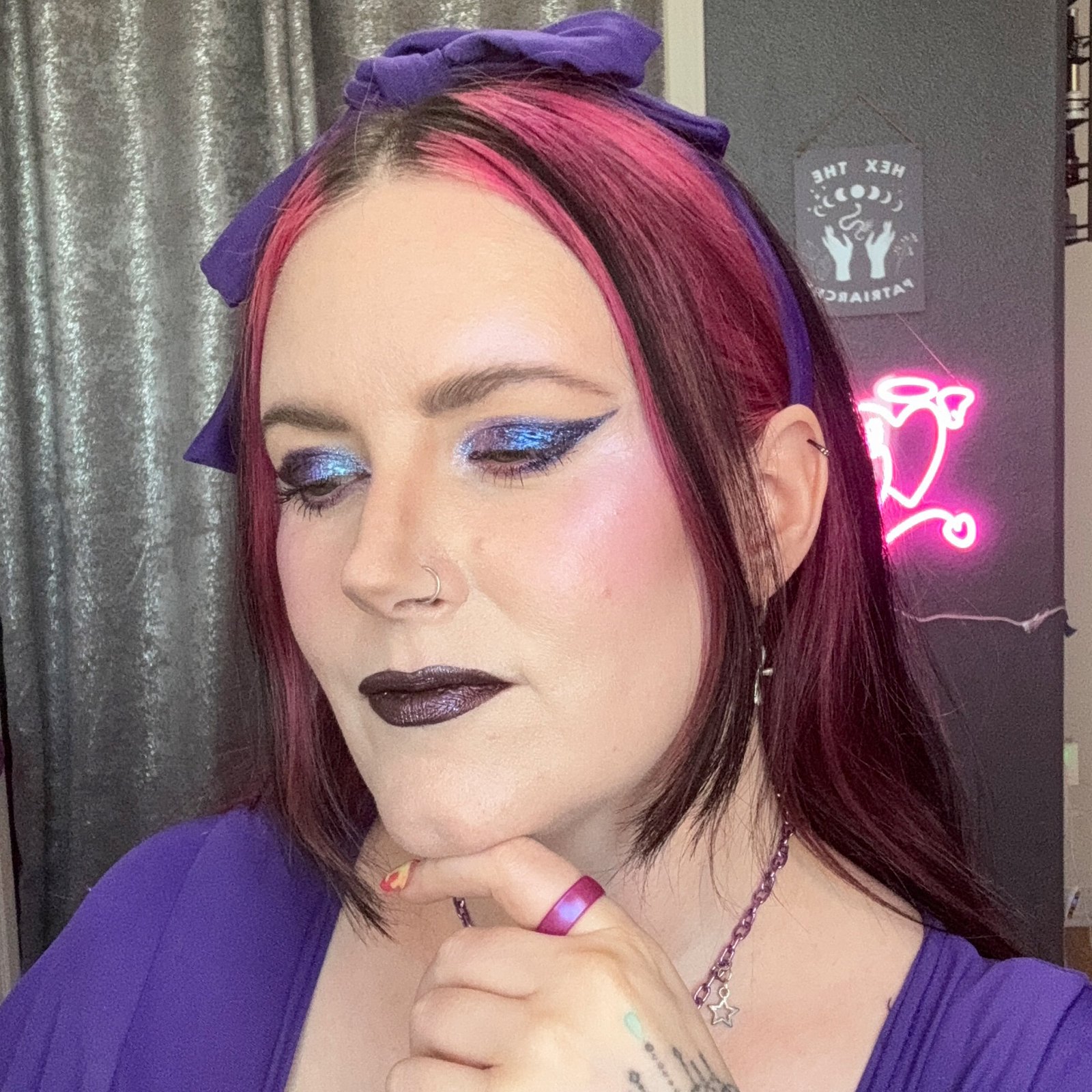 Purple Make-up Inspiration Purple Make-up Inspiration