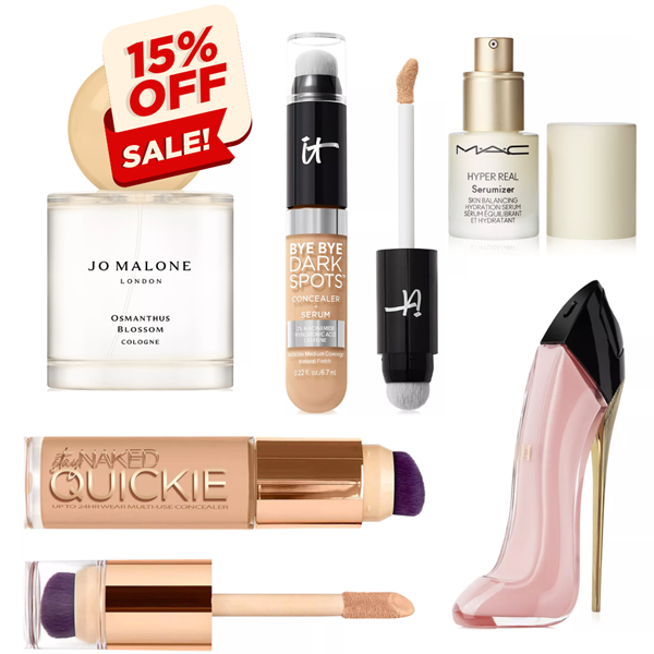 15% Off All Magnificence for Everybody 15% Off All Magnificence for Everybody