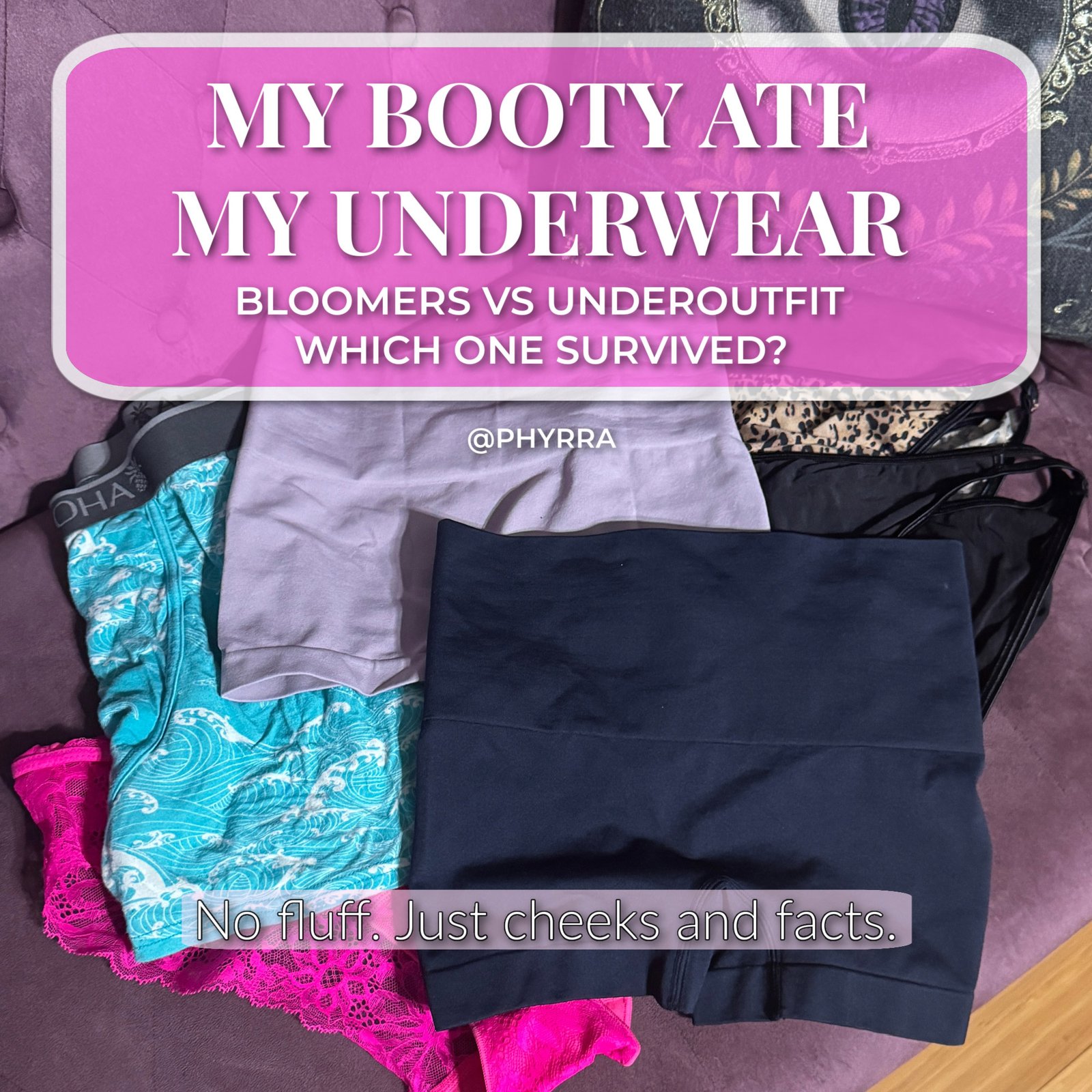 A Story of Two Panties: Bloomers and Underoutfit A Story of Two Panties: Bloomers and Underoutfit